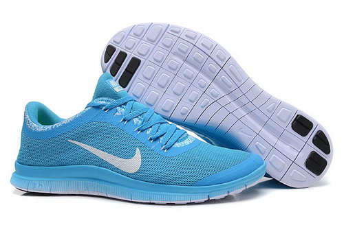 Nike Free 3.0 V6 Ext Mens Shoes Sky Blue White Hong Kong